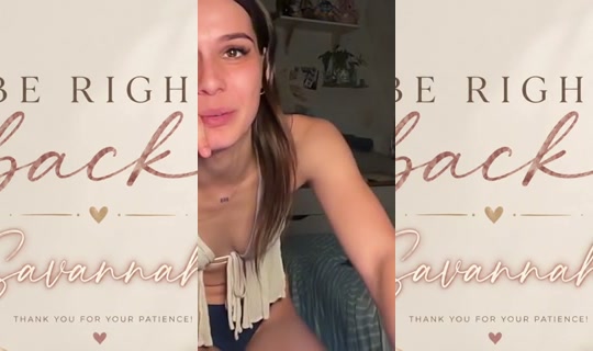 savannah-raee's Live Session — Jul 31, 2026, 2:06 PM
