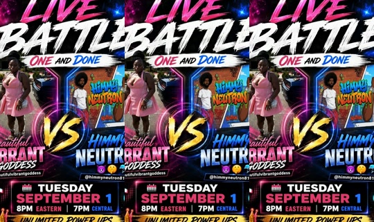 beautifulvibrantgoddess's Live Session — Sep 1, 2026, 11:30 AM