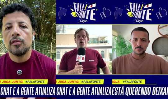 espnbrasil's Live Session — Jul 8, 2026, 1:46 PM