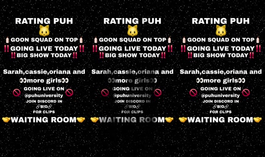 g00nsquads's Live Session — Sep 22, 2026, 3:01 PM