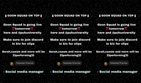 g00nsquads's Live Session — Sep 22, 2026, 5:42 PM