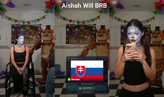 aishahsofey's Live Session — Oct 13, 2026, 12:03 AM