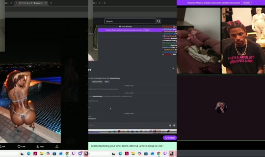 dejarennae's Live Session — Oct 12, 2026, 7:02 AM